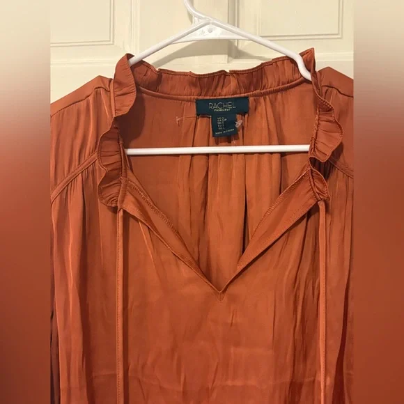 RACHEL Rachel Roy Long Sleeve Peasant Blouse - NWOT - Picture 8 of 14